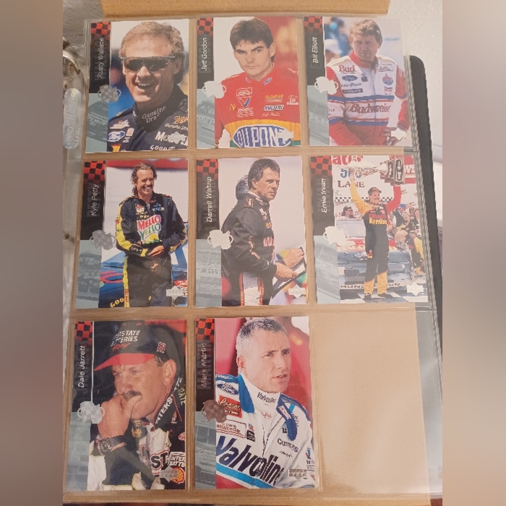 Racing Driver Trading Cards Collection